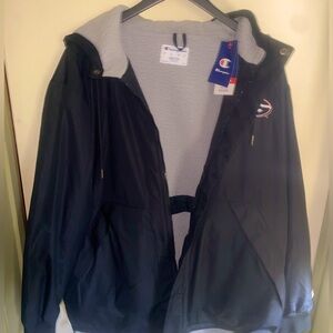 Brand new with tags champion UGA football Jacket size large color black